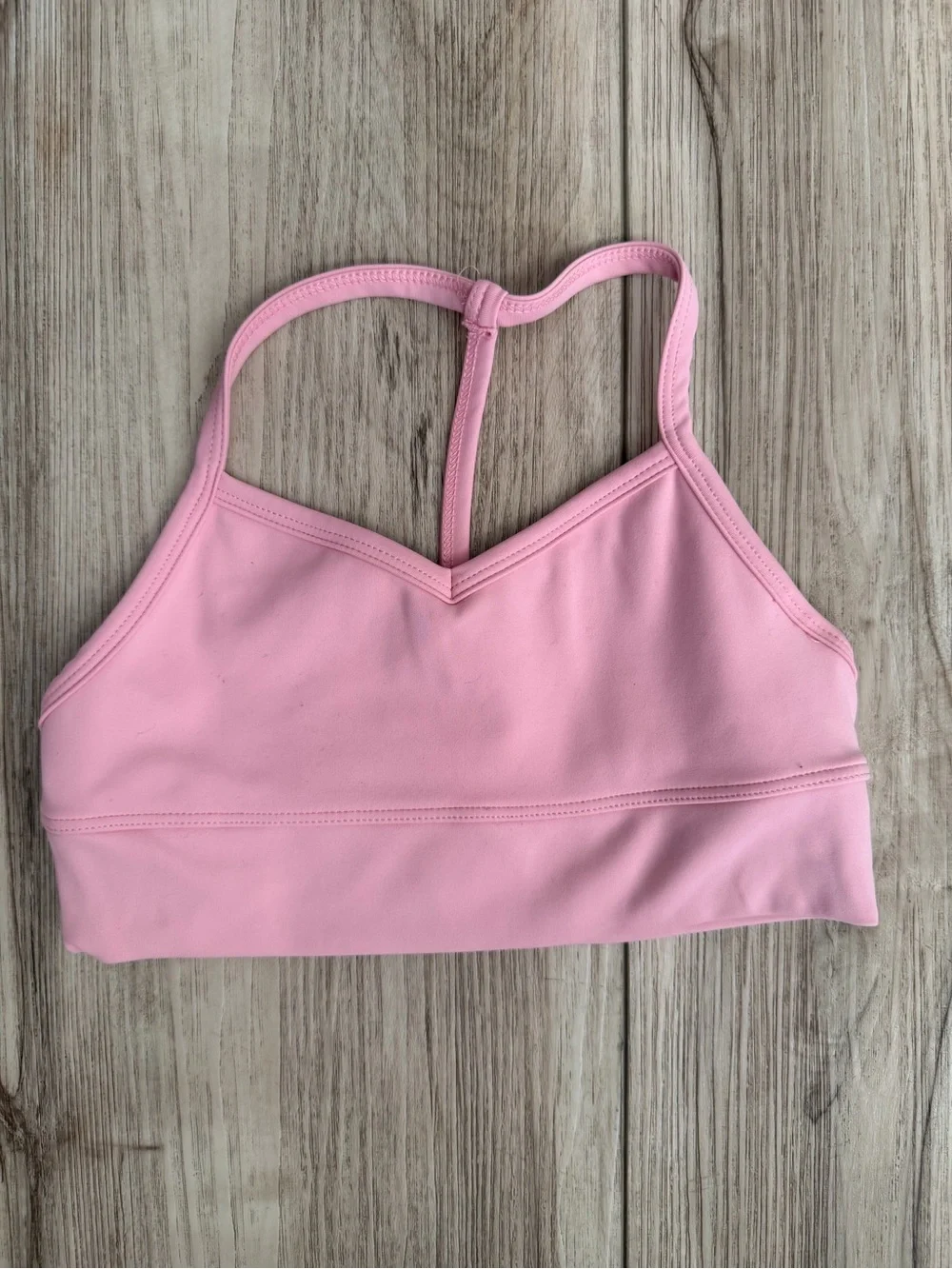 FIVE Pink Dance Crop Top - Sleek Stretch Activewear